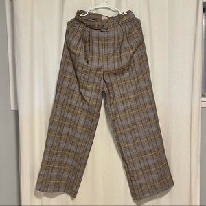 Brand: a new day. Women’s plaid, flair trousers.